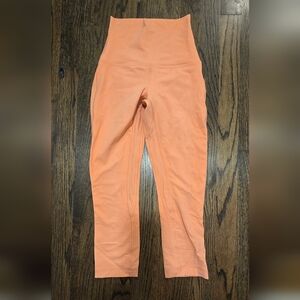 Lululemon Womens Align SHR Crop 21" Sunny Coral Color